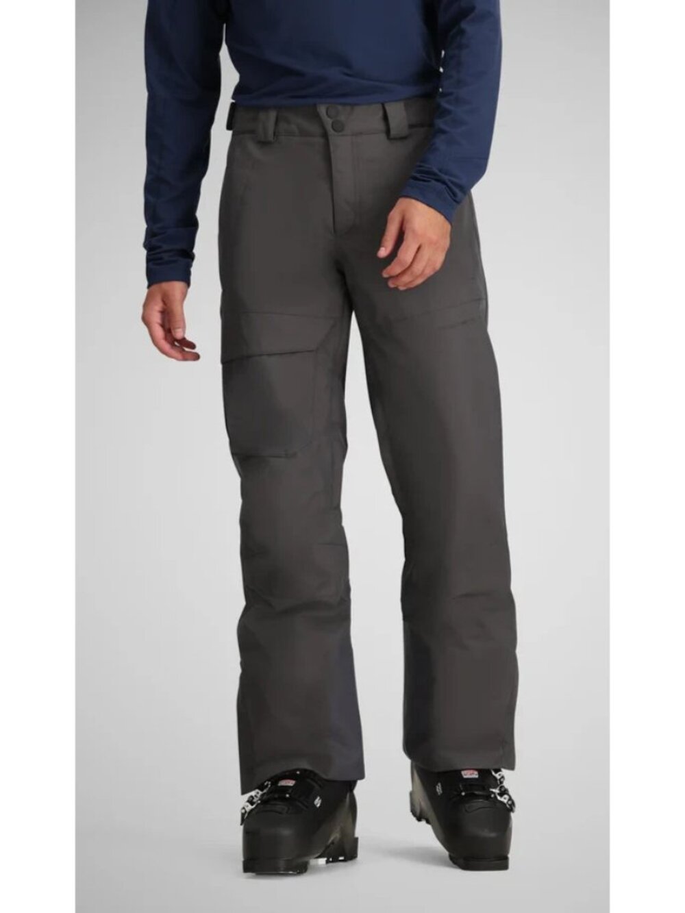 Obermeyer Ski Pants 2XL Short Light Gray Force Snowboard Snow Outdoor Waterproof